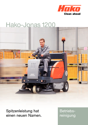 Kompakt seprógépek Hako Jonas 1200 V