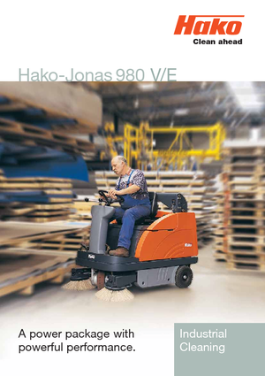 Kompakt seprógépek Hako Jonas 980 VH