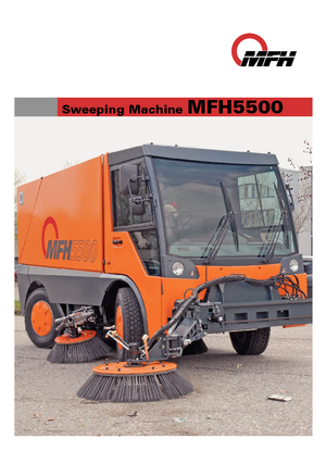 Kompakt seprógépek Schmidt MFH 5500
