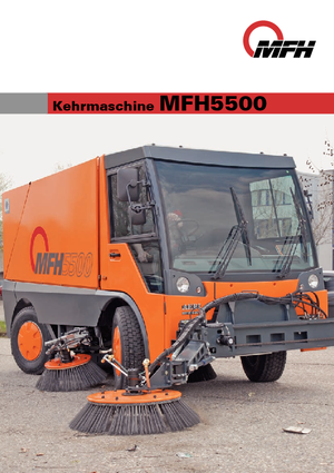 Kompakt seprógépek Schmidt MFH 5500