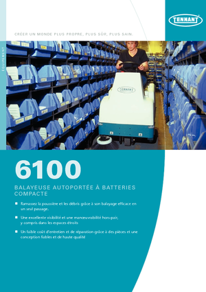 Kompakt seprógépek Tennant Tennant 6100