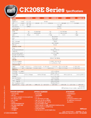 Kompakt kommunális traktorok Kioti CK3520SE HST Cab