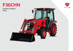 Kompakt kommunális traktorok TYM F36CHN