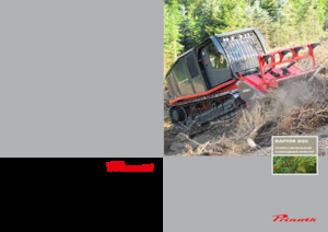 Kompakt kommunális traktorok Prinoth Raptor 800