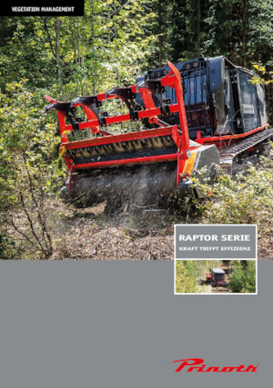 Kompakt kommunális traktorok Prinoth RT 400