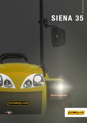 Kompakt kommunális traktorok Pasquali Siena 35 RS Junior