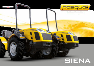 Kompakt kommunális traktorok Pasquali Siena K6.40 RS