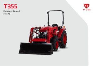 Kompakt kommunális traktorok TYM T355