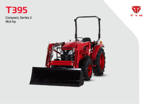 Kompakt kommunális traktorok TYM T395