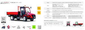 Kompakt kommunális traktorok Carraro Tigrecar 6800 (PC)
