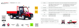 Kompakt kommunális traktorok Carraro Tigrecar 6800 (PC)