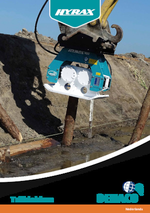 Tömörítők kotrógépekhez Dehaco HYRAX 125