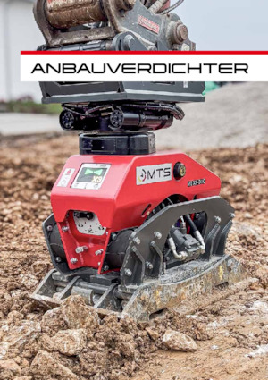 Tömörítők kotrógépekhez MTS V7