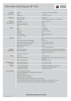 Komposztforgatók Neuson-Ecotec SF 420