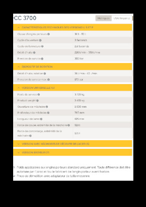 Betontörőgépek Epiroc CC 3700 U