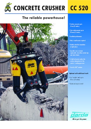 Betontörőgépek Darda CC520
