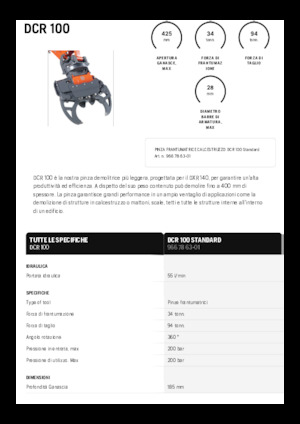 Betontörőgépek Husqvarna DCR 100