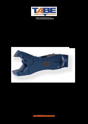 Betontörőgépek TABE DMT 15