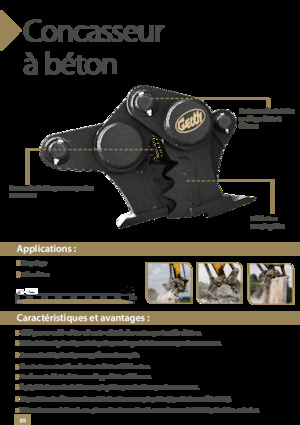 Betontörőgépek Geith GT80-RJ