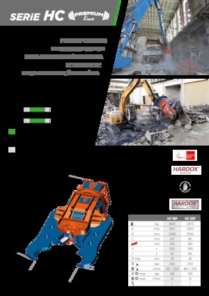 Betontörőgépek TREVI BENNE HC 18P