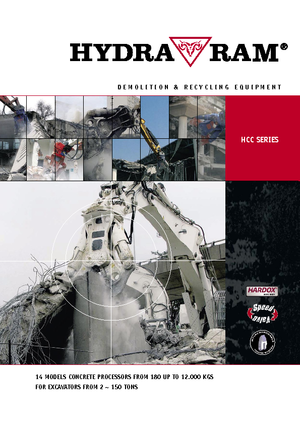 Betontörőgépek Hydra Ram HCC 3