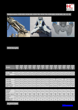 Multiprocesszorok Konverma HCM 750 M 