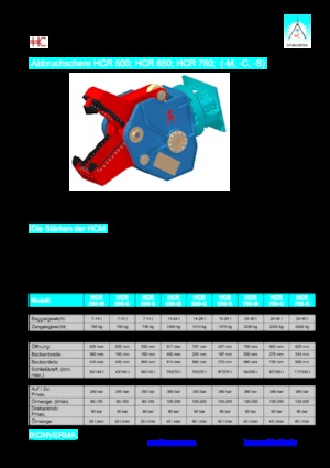 Multiprocesszorok Konverma HCR 750 M 