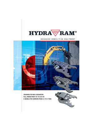 Betontörőgépek Hydra Ram HMCR 30