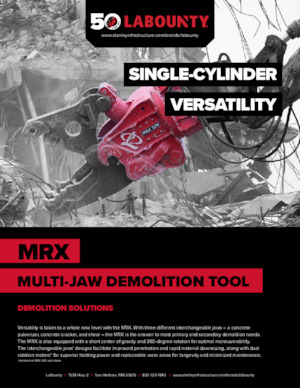 Betontörőgépek LaBounty MRX 360 CC