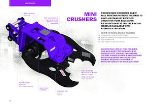 Betontörőgépek Prodem PMC050