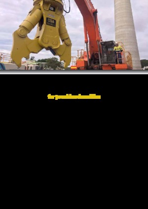 Betontörőgépek OSA Demolition Equipment RS 500 