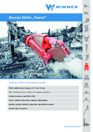 Betontörőgépek WIMMER TC 1100 U