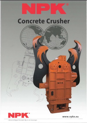 Betontörőgépek NPK X-4A