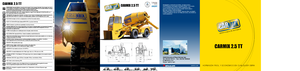 Mixer tehergépkocsik Carmix 2,5 TT 
