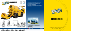 Mixer tehergépkocsik Carmix 25 FX