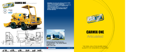 Mixer tehergépkocsik Carmix One 
