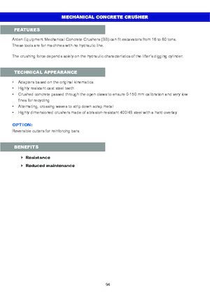 Betonroppantók Arden BB900