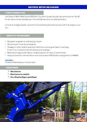 Betonroppantók Arden BB900