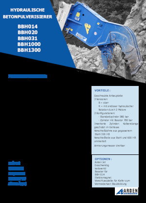 Betonroppantók Arden BBH1300