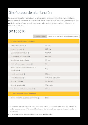 Betonroppantók Epiroc BP 1650 R