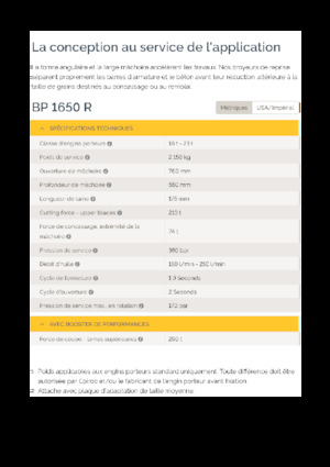 Betonroppantók Epiroc BP 1650 R