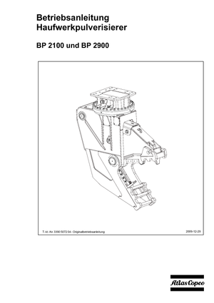 Betonroppantók Atlas Copco BP 2900