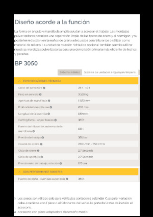Betonroppantók Epiroc BP 3050