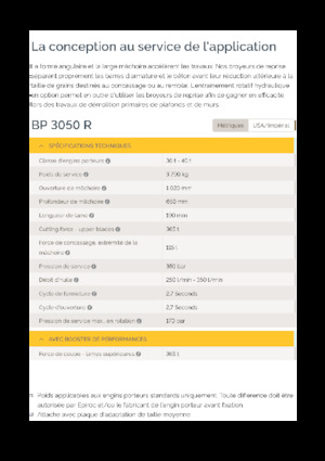 Betonroppantók Epiroc BP 3050 R
