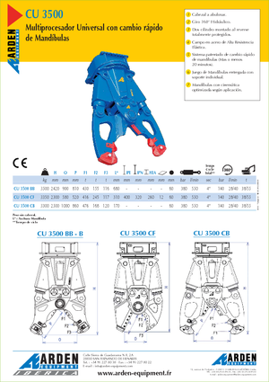 Betonroppantók Arden CU 3500 BB
