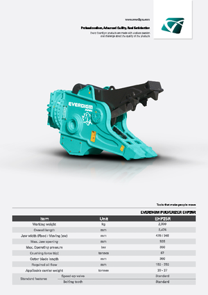 Betonroppantók Everdigm EHP25R 