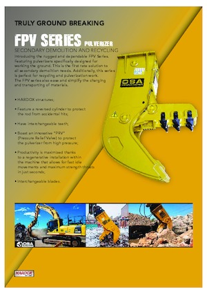 Betonroppantók OSA Demolition Equipment FPV 6 