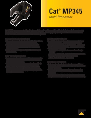 Multiprocesszorok Caterpillar MP345P