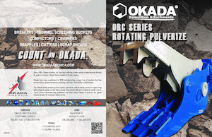 Betonroppantók Okada ORC220A