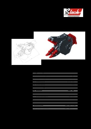 Betonroppantók Steck P 32 R